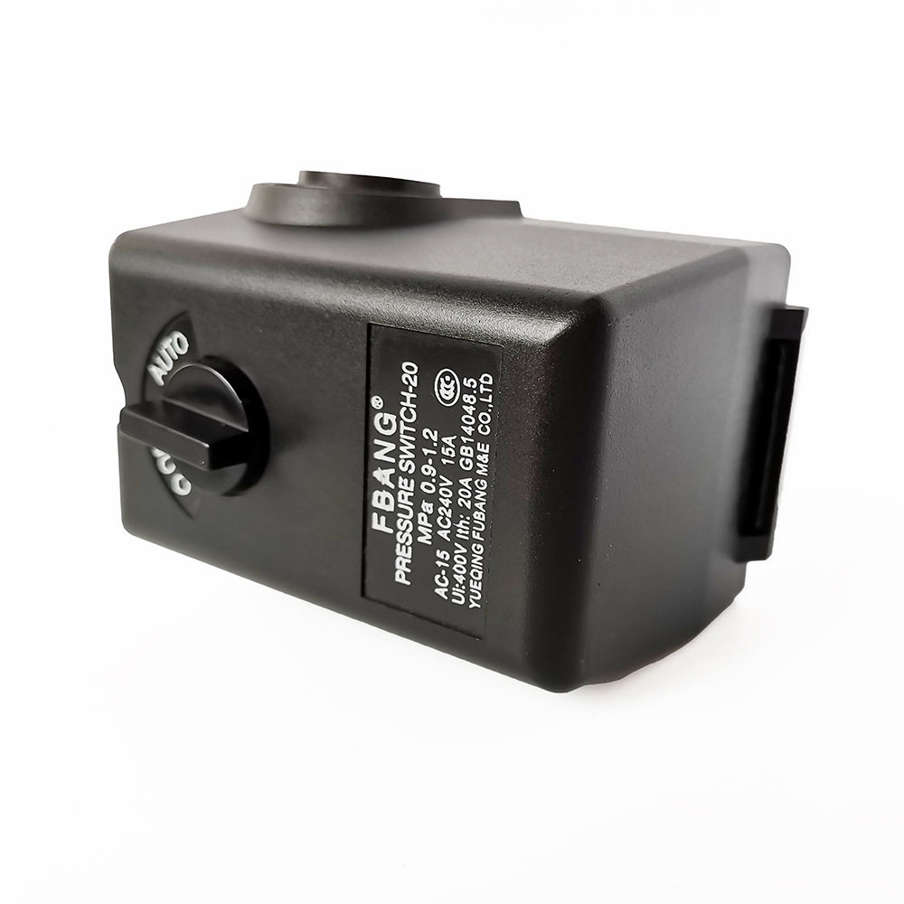 气泵空压机配件气压开关控制器空压机压力开关 卧式旋钮开关