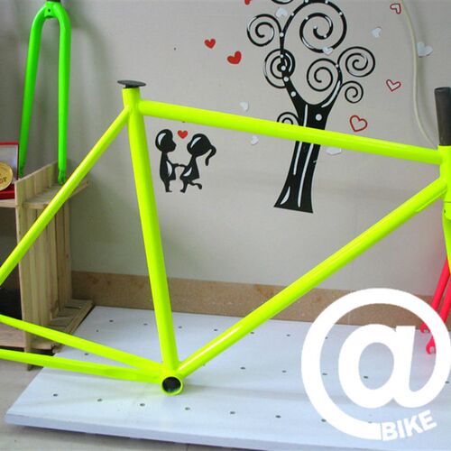 @BIKE  FIXED GEAR MIC 2011P款 精选入门车架 桃红