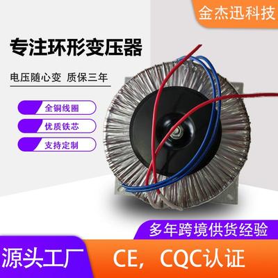 定制环形变压器电压转换器变压器220v变12v佛山厂36v转220v变压器
