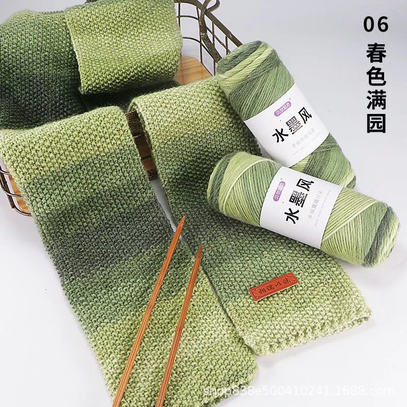 粗毛线手工编织毛线围巾专用线