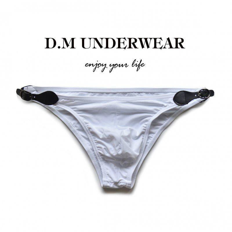 D.M男内裤 男士创意双边扣三角裤低腰性感涤纶游泳青年运动速干内,女士内衣/男士内衣/家居服,男丁字裤,淘宝优惠券,粉丝福利购,淘宝优惠卷