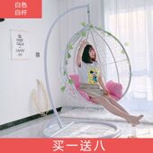 户外吊篮椅藤编吊篮秋千双人吊椅室内网红鸟巢阳台摇椅家用休闲床