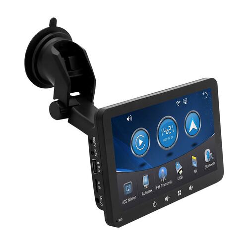 7寸全触屏便携式车载导航蓝牙无线Carplay/安卓AUTO车载MP5播放器