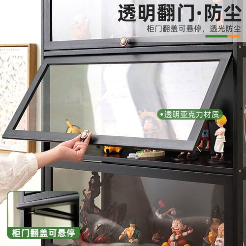 落地置物架儿童手办展示柜多层收纳架子玩具家用卧室客厅储物架子