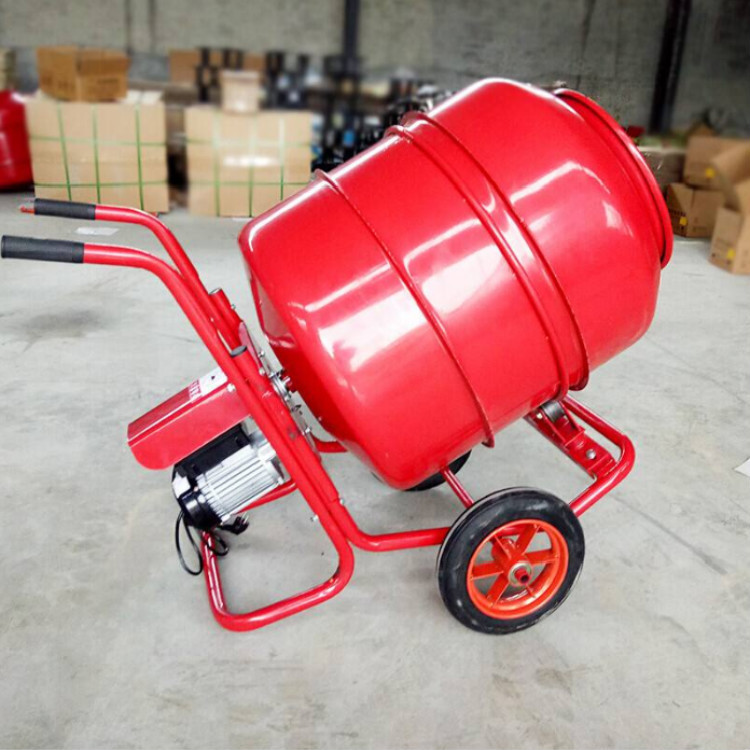 小型手推型搅拌机建筑工地搅拌混凝土设备小巧玲珑使用方便