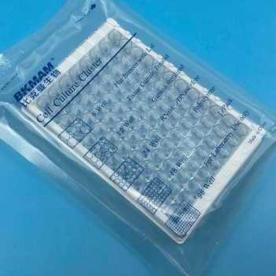 包邮比克曼生物 96孔细菌细胞培养板酶标板测荧光平底分析板