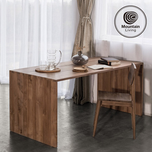 进口实木书桌 新款 书房书法桌书画桌北欧创意办公桌家用简欧现代