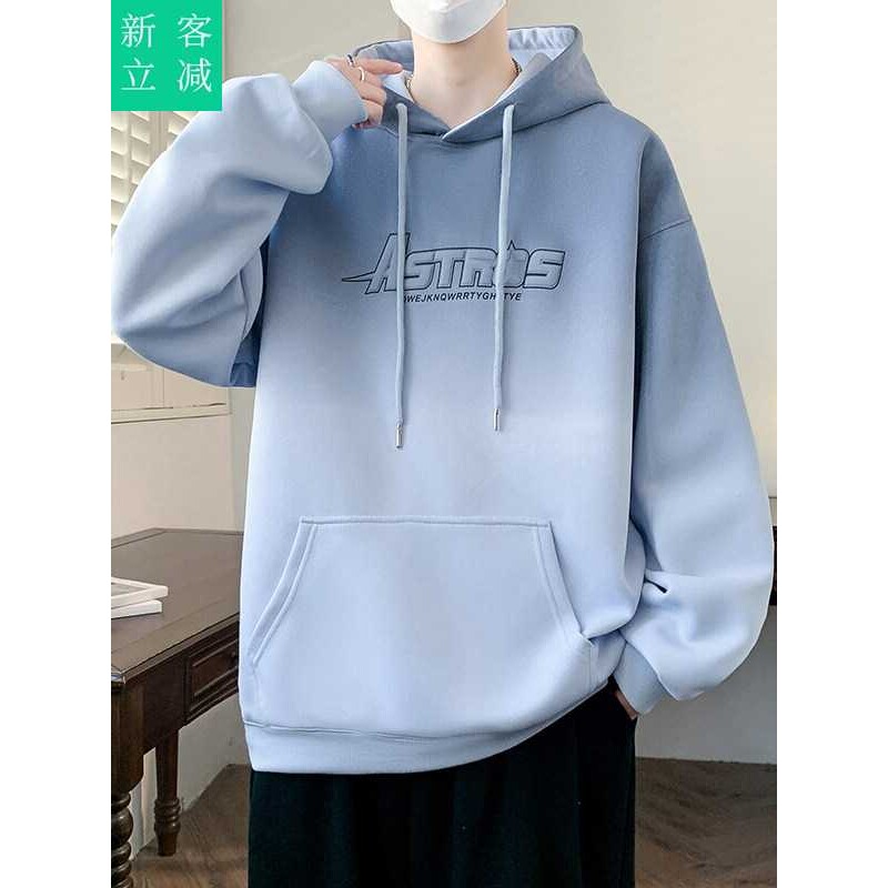 新品春秋季青少年卫衣男连帽20篮球服