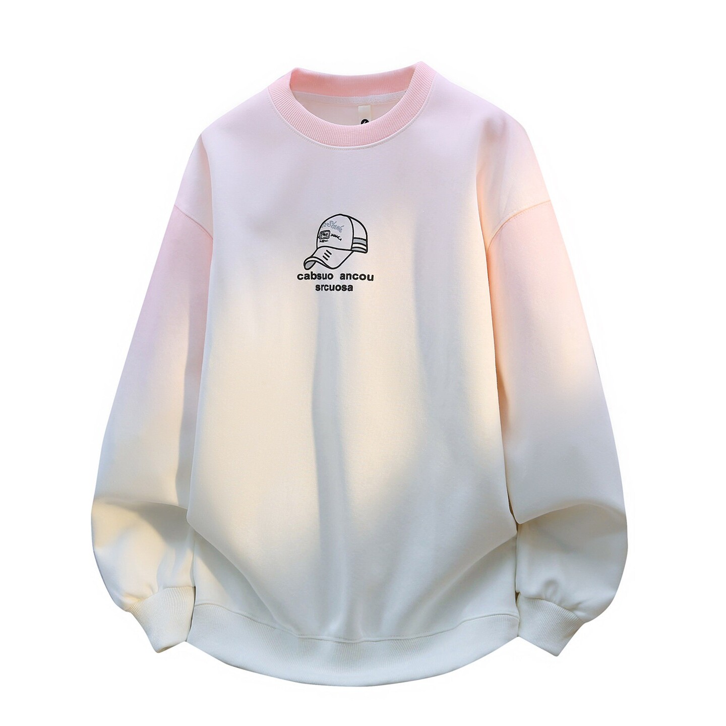 春秋款卫衣男孩初中高中学生帅气长袖t恤青少年大童男装圆领上衣