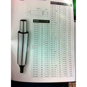 新款包邮三友牌锥柄钻夹头连接杆锥度连接杆莫氏MT-6#1-133-165-2