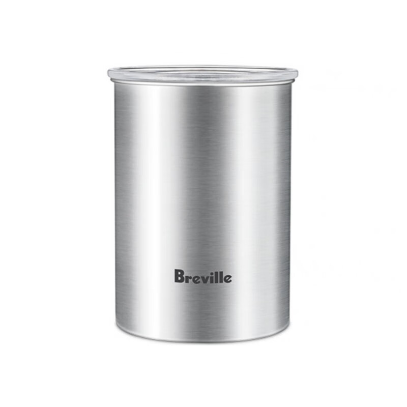 Breville铂富 咖啡豆储豆罐 不锈钢罐咖啡粉密封罐BES030方便携带