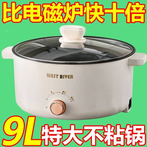 德国多功能家用电饭煲小电煮锅宿舍学生煮面锅蒸煮炖电火锅电炒锅