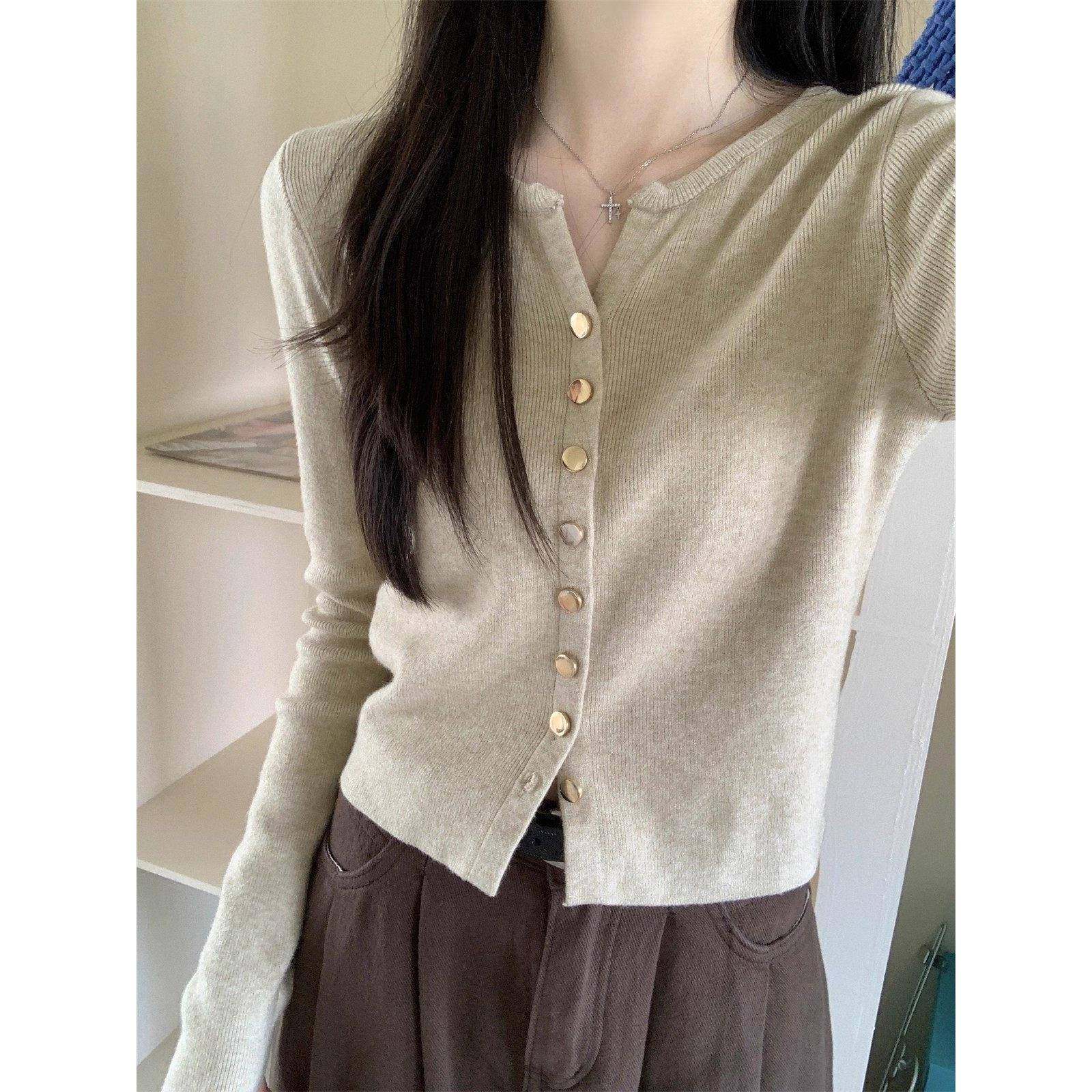 秋装韩系早秋氛围感穿搭毛衣女秋季针织开衫初秋打底衫内搭上衣,个性定制/设计服务/DIY,工作服定制,淘宝优惠券,粉丝福利购,淘宝优惠卷