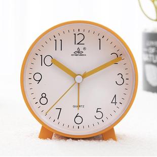 非静音闹钟 跳秒走时有滴答声 卧室床头睡觉听声音助眠简约时钟表