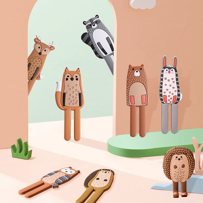 冰箱贴TEMU石可爱动物磁性卡通