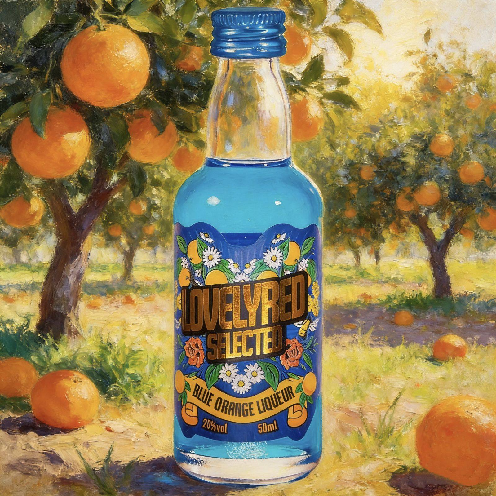 【活动价】代工厂货源蓝橙利口酒20%vol便利店调酒DIY小洋酒微醺