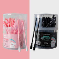 Ear picks, cotton swabs, adult ear picks, baby cotton swabs, cleaning two-in-one, makeup, household double-headed multi-functional cotton swabs thumbnail 7