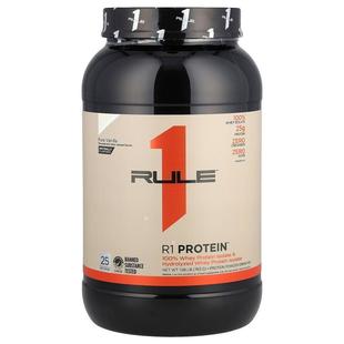 Rule One Proteins,R1 Protein Powder Drink Mix, Pure Vanilla,