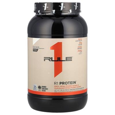 Rule One Proteins,R1 Protein Powder Drink Mix, Pure Vanilla,