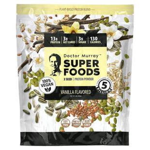 Dr. Murray's,SuperFood 蛋白棒，热带冰沙甜点，12 条，每条 2.0
