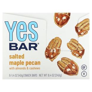咸味枫糖山核桃 根 Yes 1.4 零食棒 每根 盎司 Bar