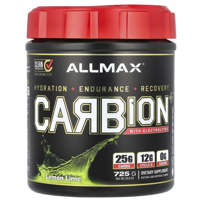 ALLMAX Carbion+ 养料粉含电解质柠檬酸橙味