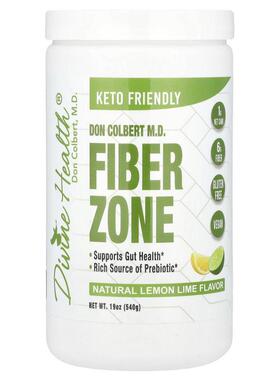Divine Health,Dr Colbert M.D. Fiber Zone, Natural Berry, 32