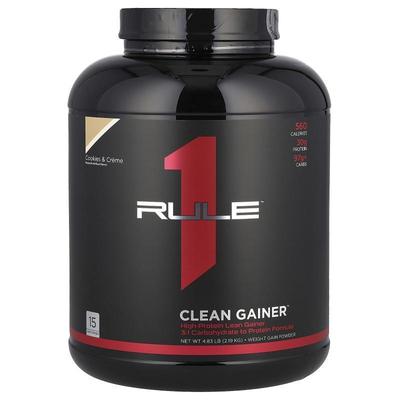 Rule One Proteins,Clean Gainer™, Cookies &amp; Cream, 4.