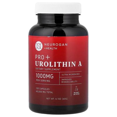 Neurogan Health,Pro+ Urolithin A, 120 Capsules (500 mg per C