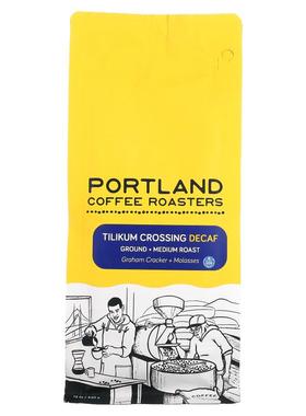 Portland Coffee Roasters,Tilikum Crossing 脱因咖啡，研磨，中