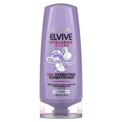 欧莱雅,Elvive，Hyaluron + Pump，72 小时保湿护发素，适用于干1