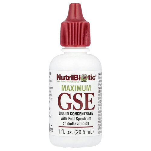 NutriBiotic Maximum GSE浓缩液葡萄柚籽萃取随餐睡前悠然小确幸