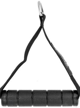 Serious Steel Fitness,尼龙 D 型把手，黑色，1 件