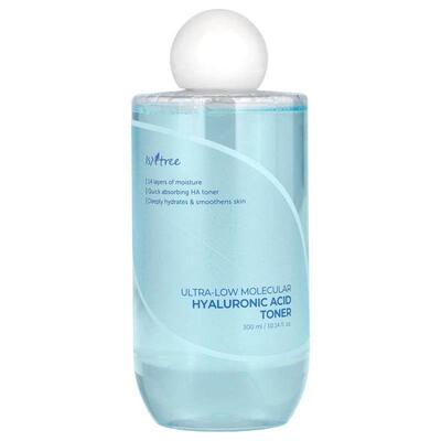 Isntree,Ultra-Low Molecular Hyaluronic Acid Toner, 10.14 fl