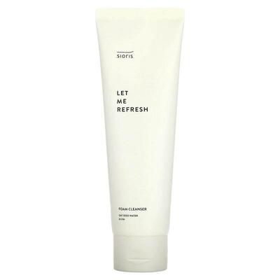 Sioris,Let Me Refresh Foam Cleanser, 4.05 fl oz (120 ml)