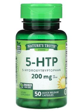Nature's Truth,5-HTP, 100 mg, 50 Quick Release Capsules