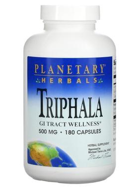 Planetary Herbals,三果实，500 毫克，180 粒胶囊