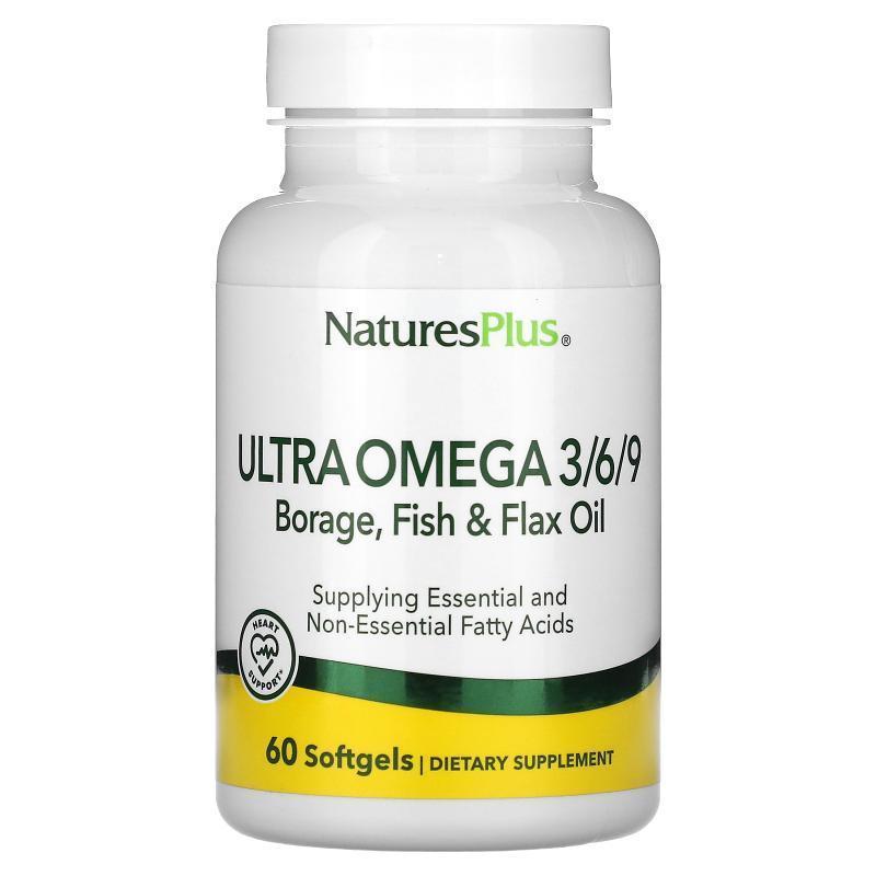 Ultra Omega 3/6/9 琉璃苣鱼和亚麻油