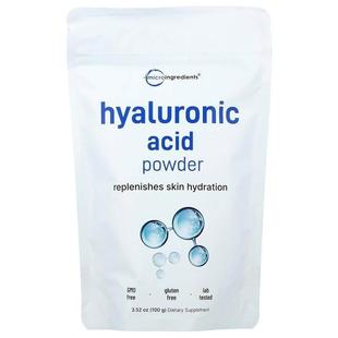 Acid Powder Ingredients 100 Hyaluronic Micro 3.52