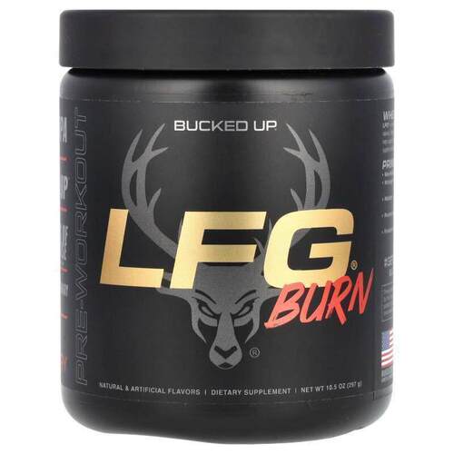 Bucked Up,LFG Burn, Pre-Workout, Buck Berry, 10.4 oz (294 g)