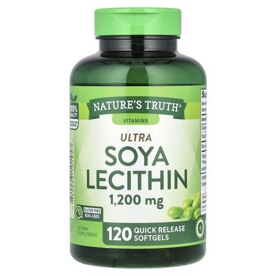 Nature's Truth,Ultra Soya Lecithin, 1,200  mg, 120 Quick Rel