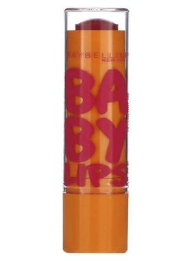 Maybelline,Baby Lips 婴儿保湿润唇膏，Cherry Me，0.15 盎司（4