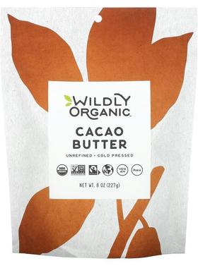 Wildly Organic,可可脂，8 盎司（227 克）