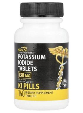 Nature's Fusions,Nutri，碘化钾片，130 毫克，140 片（每片 65