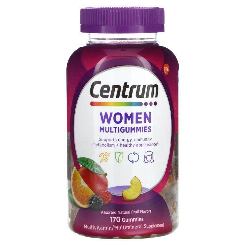 Centrum,女士专用多维生素软糖，什锦天然水果味，170 粒,保健食品/膳食营养补充食品,维生素/矿物质/营养包,淘宝优惠券,粉丝福利购,淘宝优惠卷
