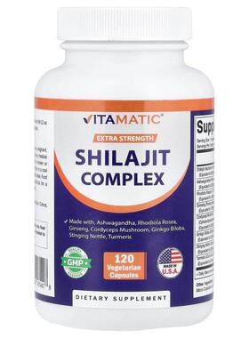 Vitamatic,Shilajit Complex, 120 Vegetarian Capsules