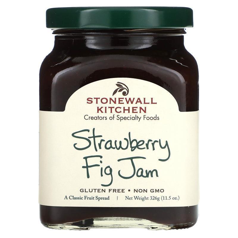 Stonewall Kitchen,Strawberry Fig Jam, 11.5 oz (326 g)