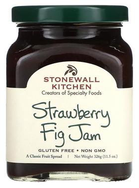 Stonewall Kitchen,Strawberry Fig Jam, 11.5 oz (326 g)