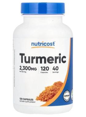 Nutricost,Turmeric, 2,300 mg, 120 Capsules (766 mg per Capsu