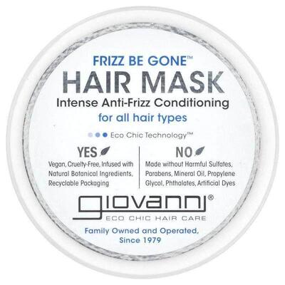 乔凡尼,Frizz Be Gone™，发膜，深层防毛躁护理，10 液量盎司（29